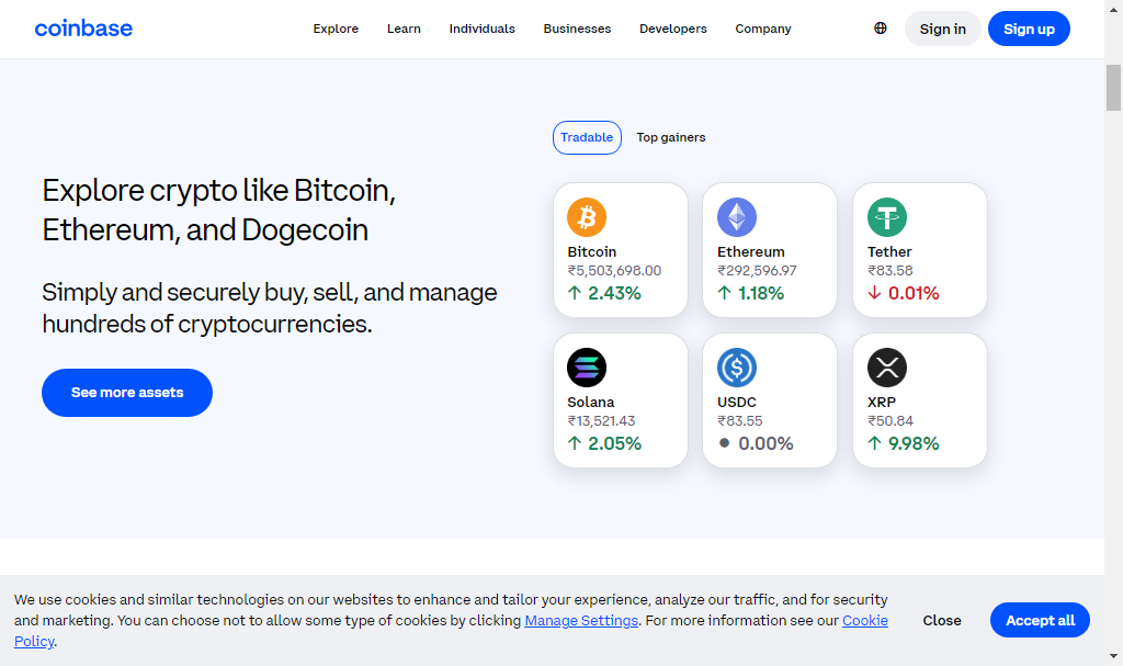 Coinbase NFT Management