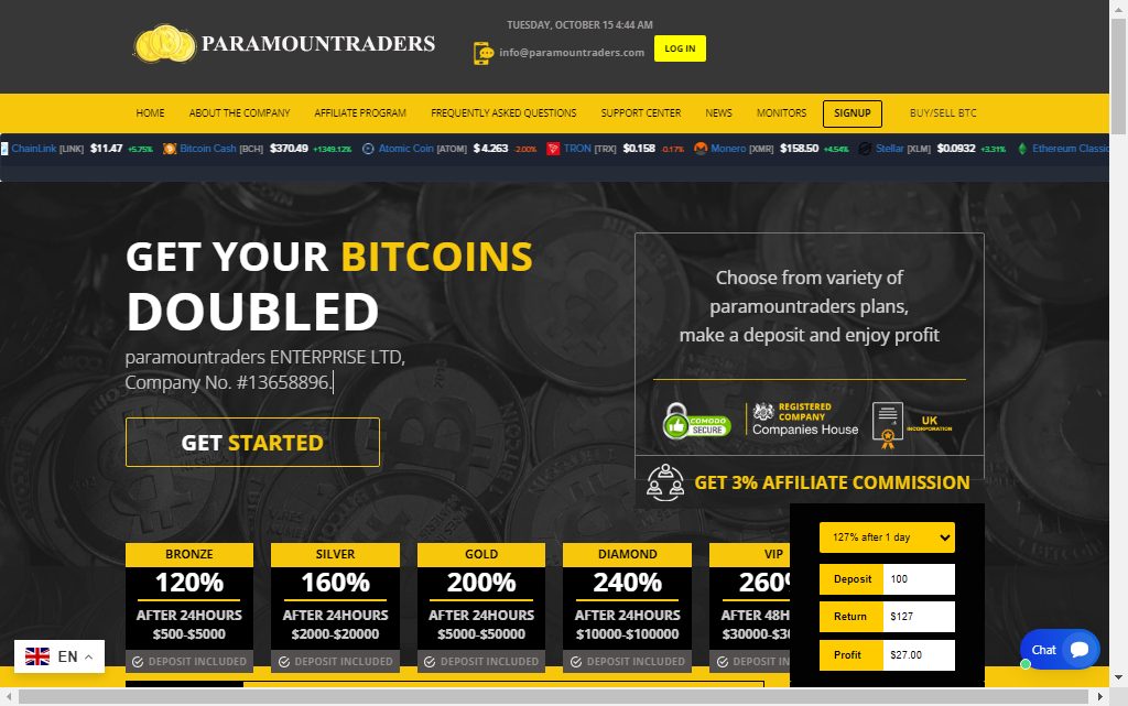 paramountraders review